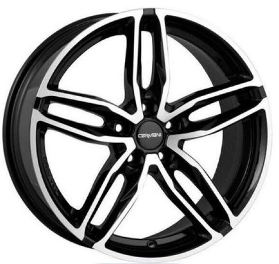 CARMANI 13 Twinmax 8x18 rozteč 5x114.3 ET45 střed 72.6 black polish