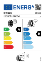 MICHELIN 225/50 R17 98V XL TL PRIMACY 4 VOL