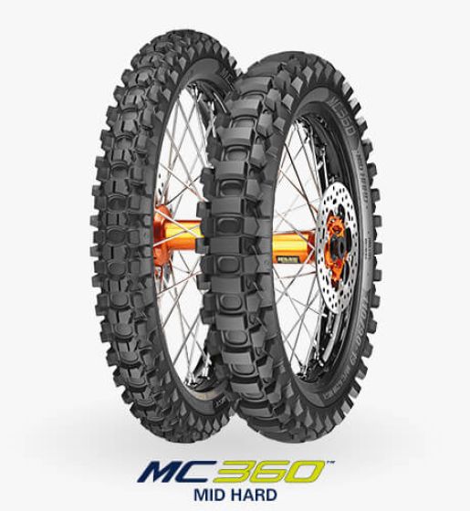 METZELER MC360 Mid Hard 90/90 - 21 M/C 54M MST FRONT