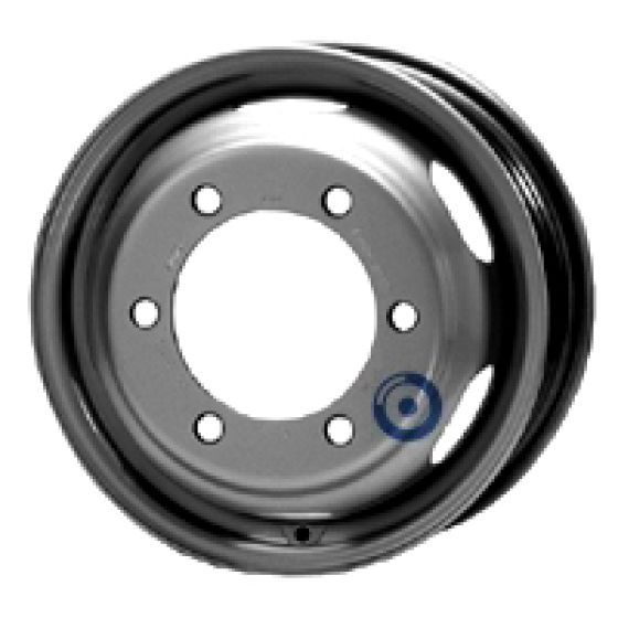 Plechový disk 5.50J x 15 rozteč 6x205 ET108 střed 161 (MERCEDES/VOLKSWAGEN)