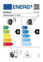 MICHELIN 265/50 R20 111V XL TL CROSSCLIMATE 2 SUV