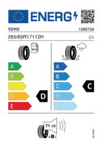 TOYO OPEN COUNTRY U/T 265/65 R17 112H