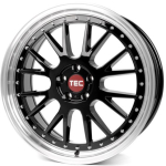 TEC-Speedwheels GT EVO 8JX18 4x108 ET18 střed 65,1 Schwarz-Glanz-Hornpoliert