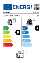 PIRELLI CINTURATO P7 245/45 R18 100Y XL XL (MO)