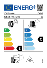 YOKOHAMA G015 OWL 235/75 R15 104S