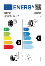 COOPER 265/65 R17 112T WEATHERMASTER WSC