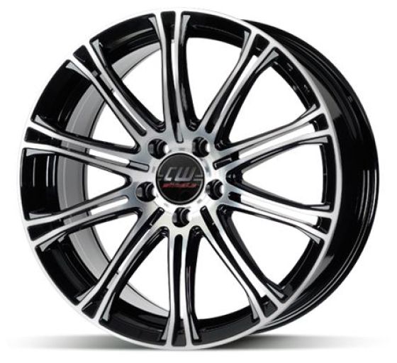 BORBET CW1 7x17 rozteč 4x108.00 ET38.00 střed 72.50 Black Polished