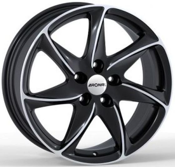 RONAL R51   7.0X16 ET35 108X5 (76  ) JETBLACK-FRONTKOPIERT