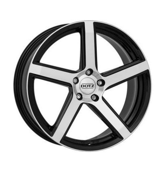 DOTZ CP5 dark 7x16 rozteč 4x98 ET38 střed 58,1 FIX