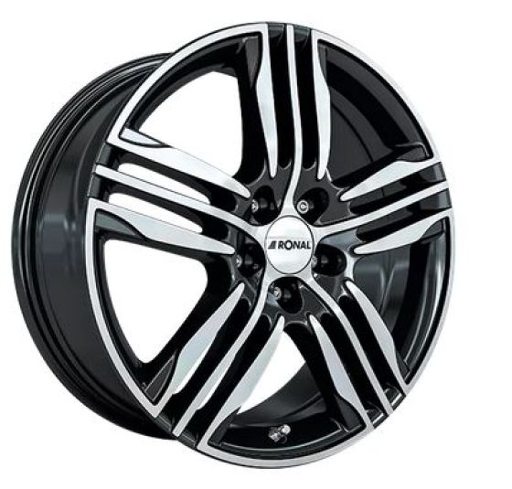 RONAL R57   7.5X18 ET24 108X4 (76  ) SCHWARZ-FRONTKOPIERT