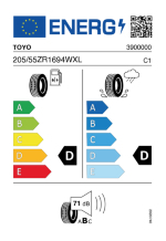 TOYO PROXES R888R 205/55ZR16 94 W XL