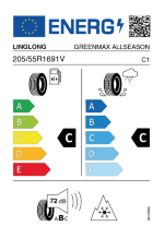 LINGLONG 205/55R16 91V G-M All Season