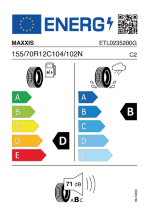 MAXXIS UE168 155/70 R12 104N
