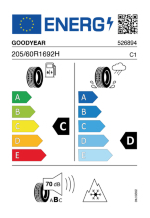 GOODYEAR 205/60 R16 92H ULTRA GRIP PERFORMANCE 2 MS * FP