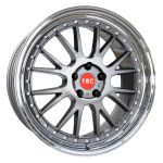 TEC-Speedwheels GT EVO 8JX18 4x108 ET18 střed 65,1 Titan-Glanz-Hornpoliert