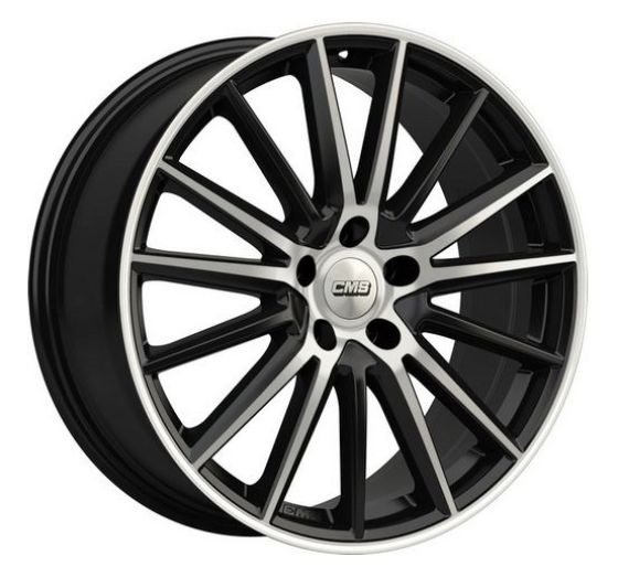 CMS 8x18 rozteč 5x112 ET55 střed 66.5 DB-Diamond Black Gloss