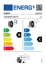 KUMHO ES31 165/65 R15 81H