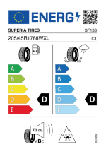 SUPERIA ECOBLUE 4S 205/45 R17 88W XL