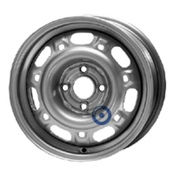 Plechový disk 6J x 14 rozteč 4x100 ET38 střed 57 (VOLKSWAGEN)