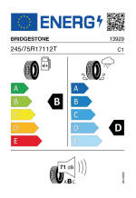 BRIDGESTONE DUELER 685 245/75 R17 112T