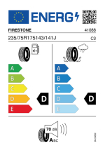 Firestone TSP3000 235/75 R17.5 143J (141J) TL