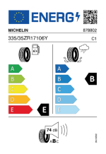 Michelin Pilot Sport PS2  335/35 R17 106Y