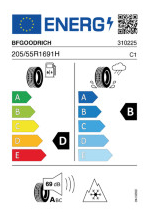 BFGOODRICH 205/55 R16 91H TL G-FORCE WINTER2