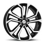 DEZENT TA 7X17 rozteč 5x110 ET40 střed 65,1 DARK BLACK/POLISHED FRONT