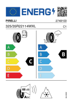 PIRELLI 325/35 R22 114W SCORPION WINTER XL (L)