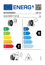 BFGOODRICH LT315/70R17 121/118S TL ALL-TERRAIN T/A KO2 LRE RBL