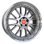 TEC-Speedwheels GT EVO 8JX18 5x114,3 ET35 střed 72,5 Titan-Glanz-Hornpoliert